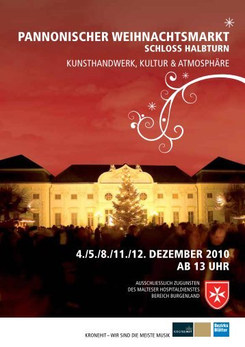 PANNONISCHER WEIHNACHTSMARKT - halbTURN