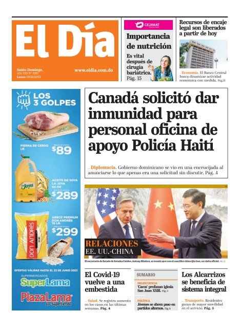 Edición impresa 19-06-2023