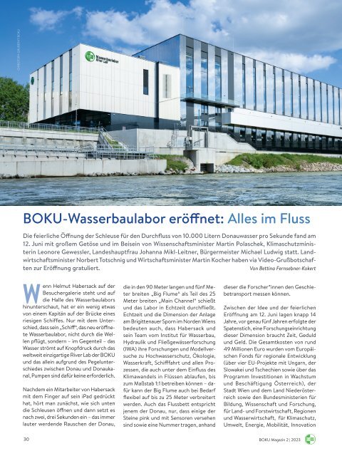 BOKU Magazin 2/2023