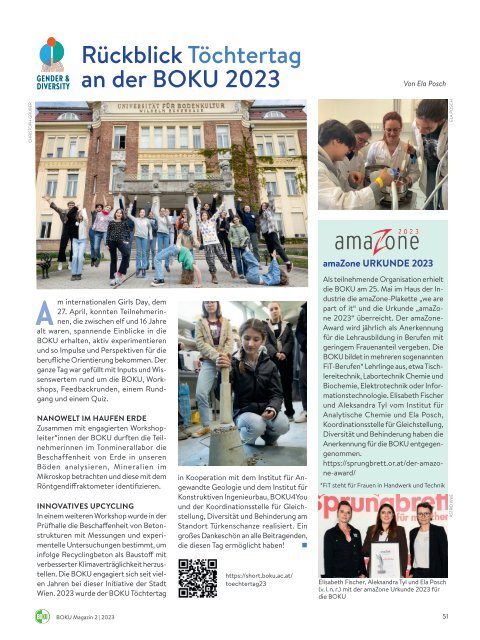 BOKU Magazin 2/2023