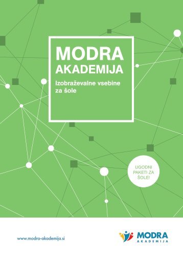 Katalog Modra akademija - OŠ 2023/2024