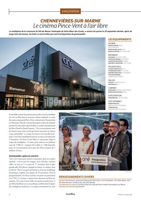 BO354 Le cinéma Pince-Vent de Chennevières-sur-Marne