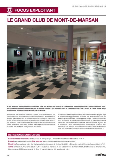 CC309 LE GRAND CLUB DE MONT-DE-MARSAN