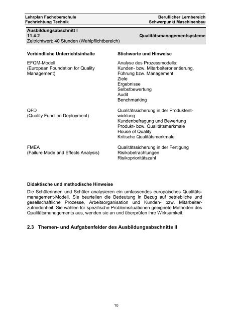 Fachrichtung Technik - Berufliche Bildung in Hessen