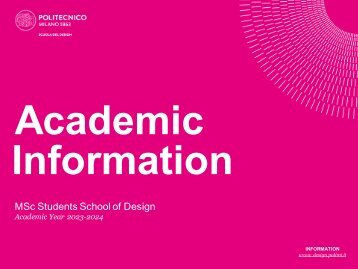 MSc International Students 2023