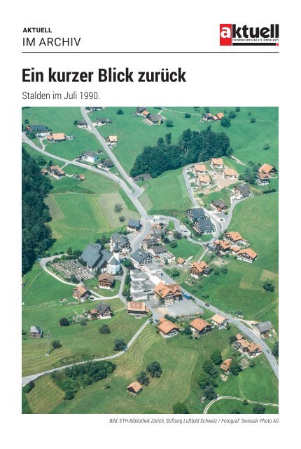 Aktuell Obwalden | KW 25 | 22. Juni 2023