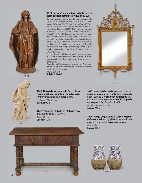 Subasta Artes Decorativas Julio 2023