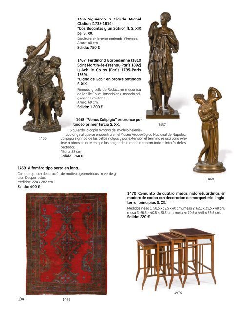 Subasta Artes Decorativas Julio 2023