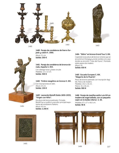 Subasta Artes Decorativas Julio 2023