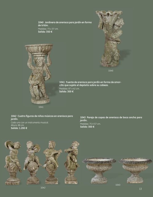 Subasta Artes Decorativas Julio 2023