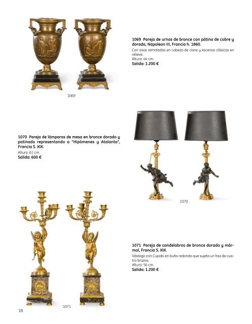 Subasta Artes Decorativas Julio 2023