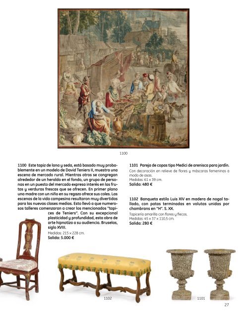 Subasta Artes Decorativas Julio 2023