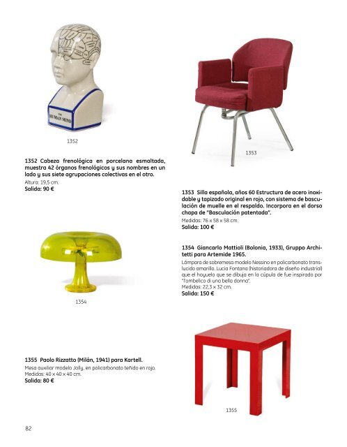 Subasta Artes Decorativas Julio 2023