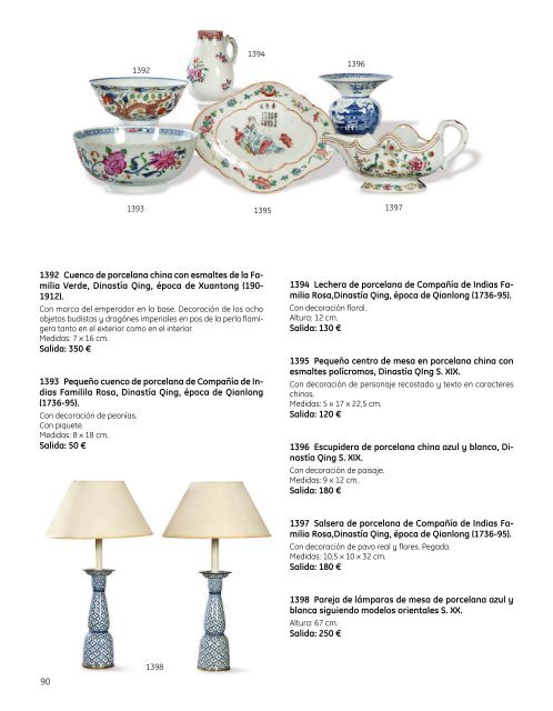 Subasta Artes Decorativas Julio 2023