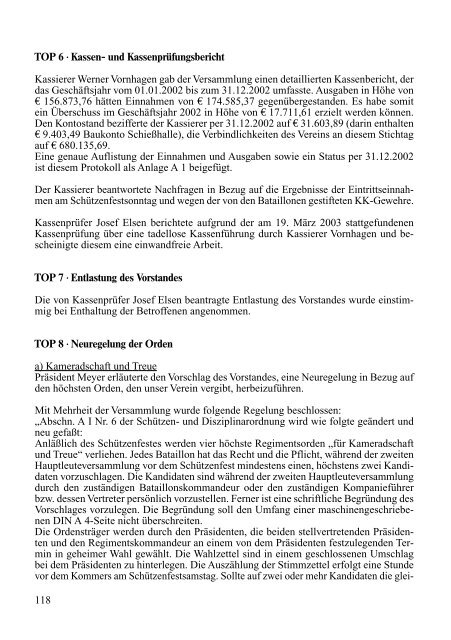 Schützenblattes seit 2003 - Schützenverein Lohne eV von 1608