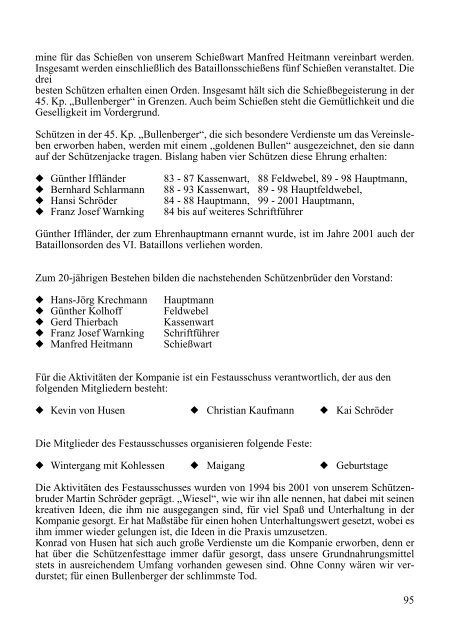 Schützenblattes seit 2003 - Schützenverein Lohne eV von 1608