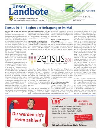 Zensus 2011 - Landkreis Ludwigslust-Parchim