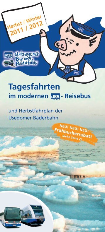Tagesfahrten im modernen - Reisebus - Usedomer Bäderbahn GmbH