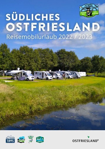 Südliches Ostfriesland - Reisemobilbroschüre 2022 / 2023