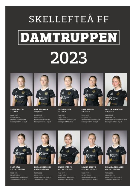 Skellefteå FF Fotbollsmagasin – 2023 #1