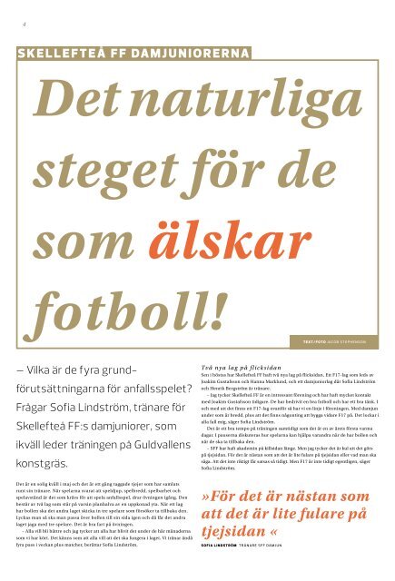 Skellefteå FF Fotbollsmagasin – 2023 #1