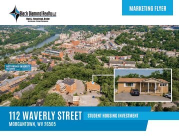 112 Waverly Street [Investment] Marketing Flyer