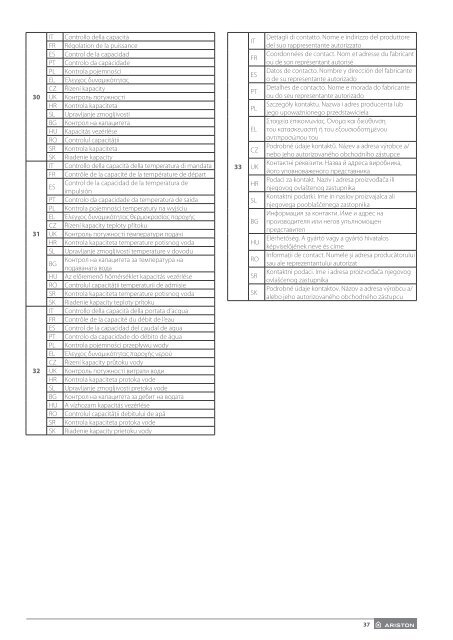 Ariston Hybrid Universal (Technical Documentation) 