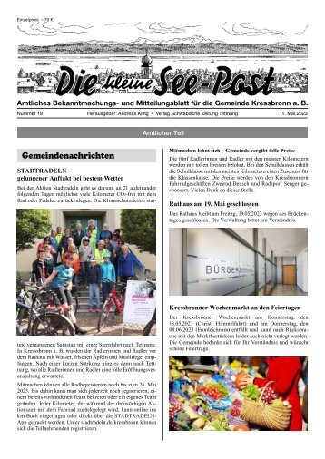 21.06.2023 Die kleine See-Post