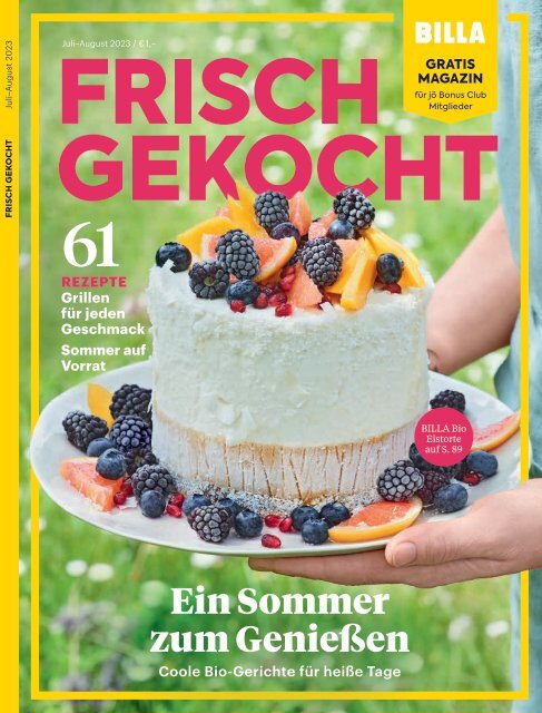 FRISCH GEKOCHT Vorschau Juli/August 2023