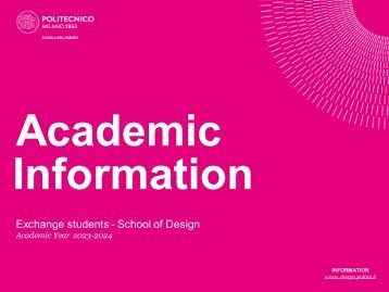 Exchange students_Academic Information_2023 