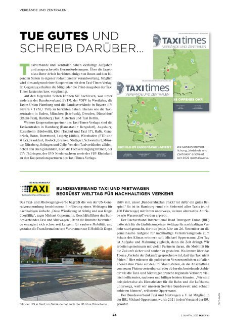 Taxi Times DACH - 2. Quartal 2023