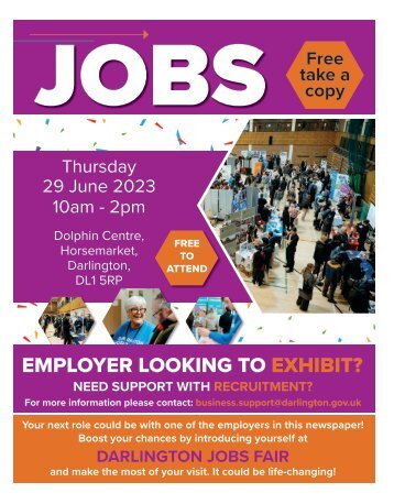 Darlington Jobs June 2023 Newspaper