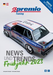 Premio Tuning Frühjahrsnews 2023