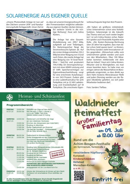 OSE MONT Schwalmtals Gemeindejournal Ausgabe Juni-Juli 2023