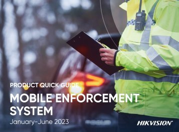 Product Quick Guide HY1 2023 - Mobile Enforcement System