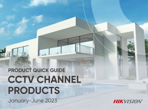 Product Quick Guide HY1 2023 - CCTV Channel Products