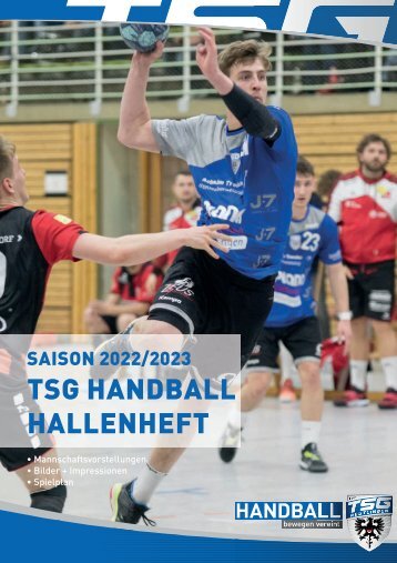 TSG Handball Hallenheft_2022_23