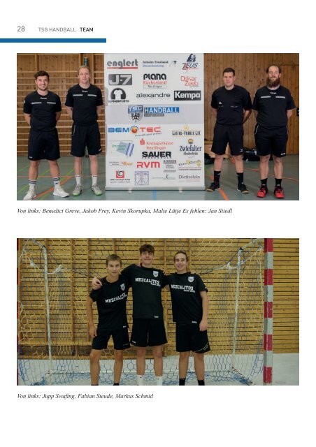 TSG Handball Hallenheft_2022_23