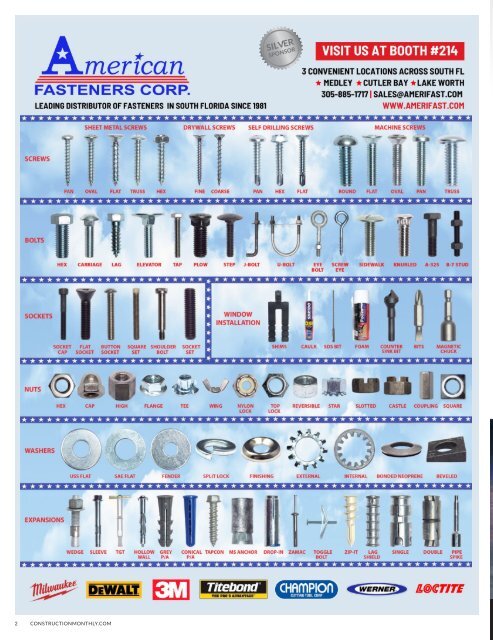 Construction Monthly Magazine | South Florida 2023 Build Expo Show Edition