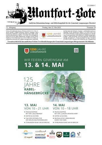 22.06.2023 Montfort-Bote