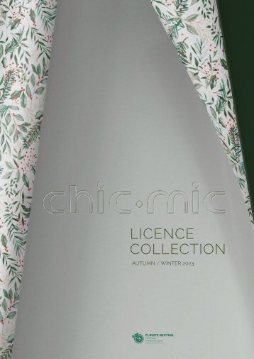 2023-1 - Catalogo Chic Mic Licence Collection Autumn-Winter