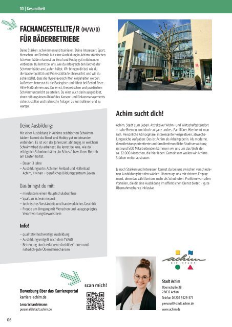 Ausbildung in Achim + umzu