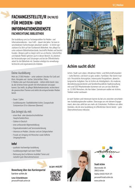 Ausbildung in Achim + umzu