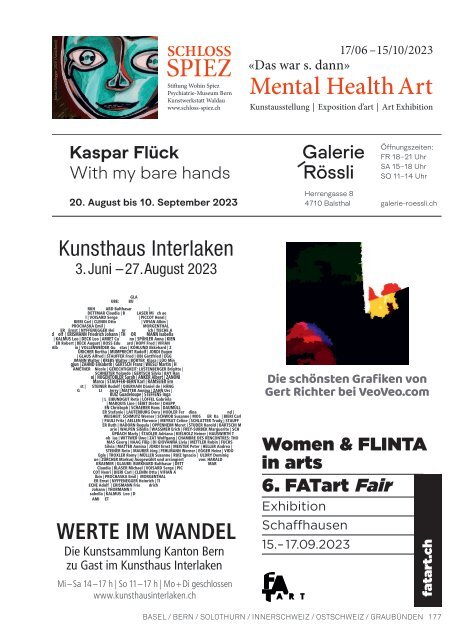 Kunstbulletin Juli/August 2023