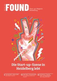 found - Start-up-Magazin Heidelberg | Issue 1