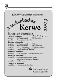 Seiten Sep 09 - SV Mackenbach