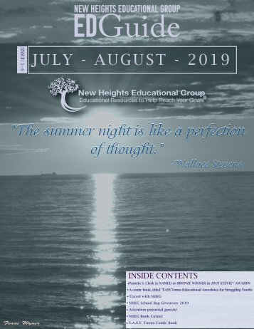 NHEG EDGuide Magazine-July - August 2019