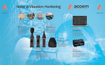 Acoem Noise & Vibration Monitoring pop up fabric media wall 22021004 print ready artwork