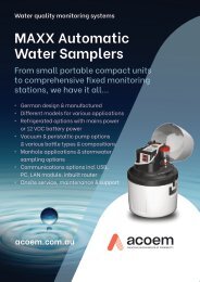 Acoem Australasia MAXX Automatic Water Samplers A1 poster 20220718 print ready artwork