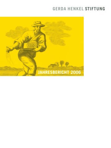 geförderte publikationen im jahr 2006 - Gerda Henkel Stiftung